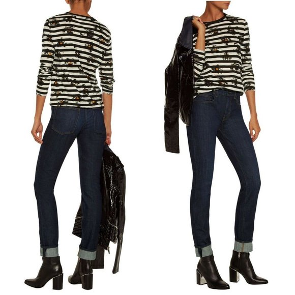 Proenza Schouler Denim - Proenza Schouler PS J2 Dark Wash Skinny Jeans